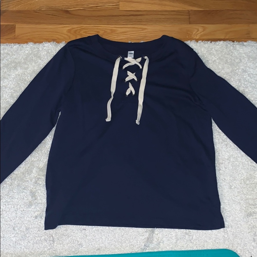 Dark blue pullover
